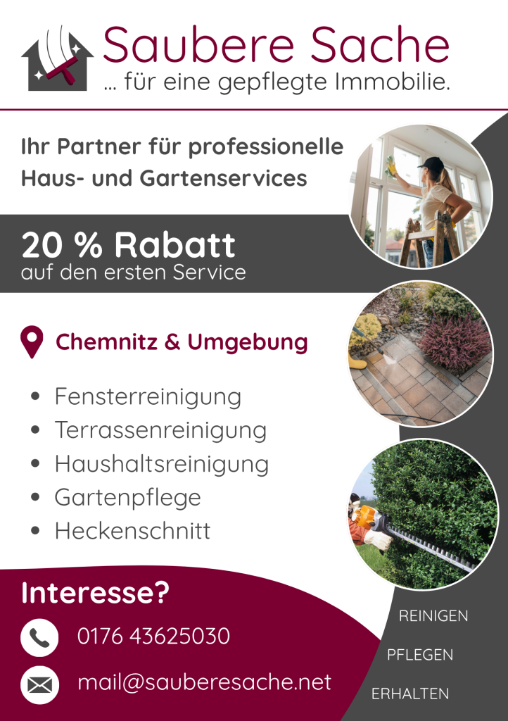 REINIGEN • PFLEGEN • ERHALTEN